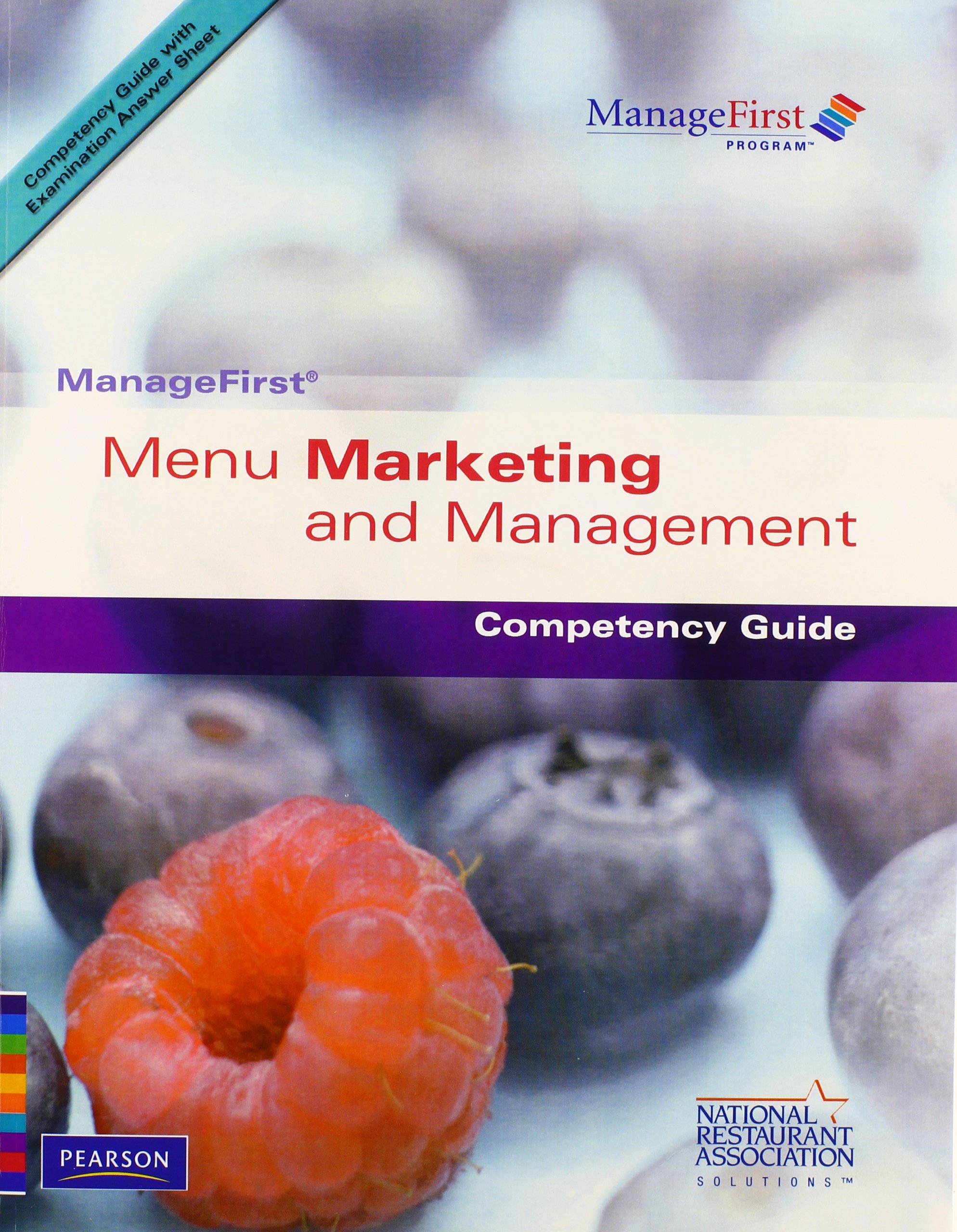 Menu Management Book ManageFirst: Menu Marketing and Management with Pencil/Paper Exam ...