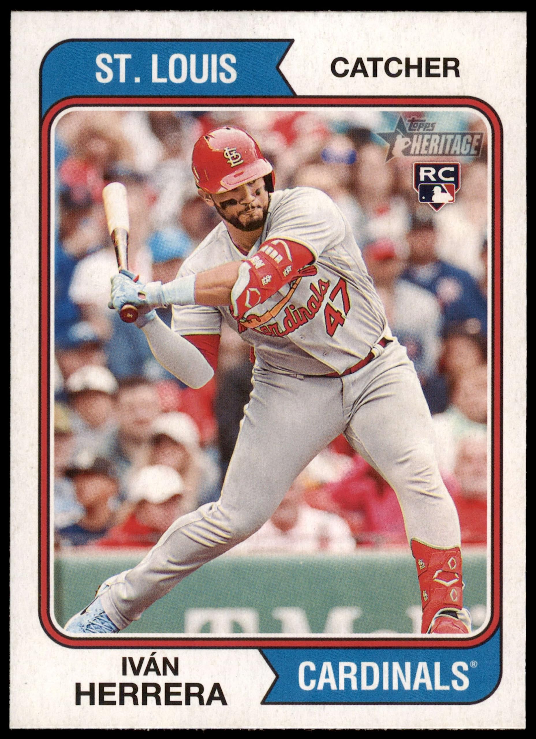 Amazon.com: 2023 Topps # 260 Ivan Herrera St. Louis Cardinals 