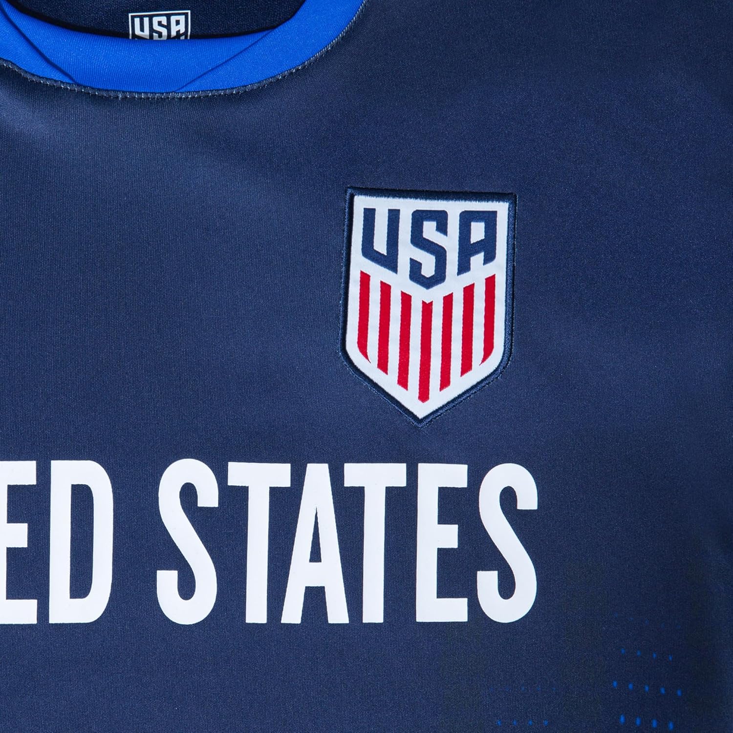 U.S. Soccer USMNT Adult Soccer Game Day Jersey-Inspired Shirt | Frequency, Navy