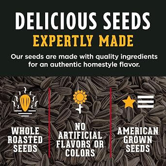 DAVID Roasted and Salted Cracked Pepper Jumbo Sunflower Seeds, Keto Friendly, 5.25 oz, 12 Pack