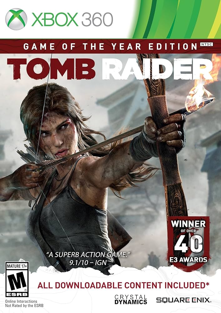 Amazon.com: Tomb Raider Game of the Year - Xbox 360 (Renewed