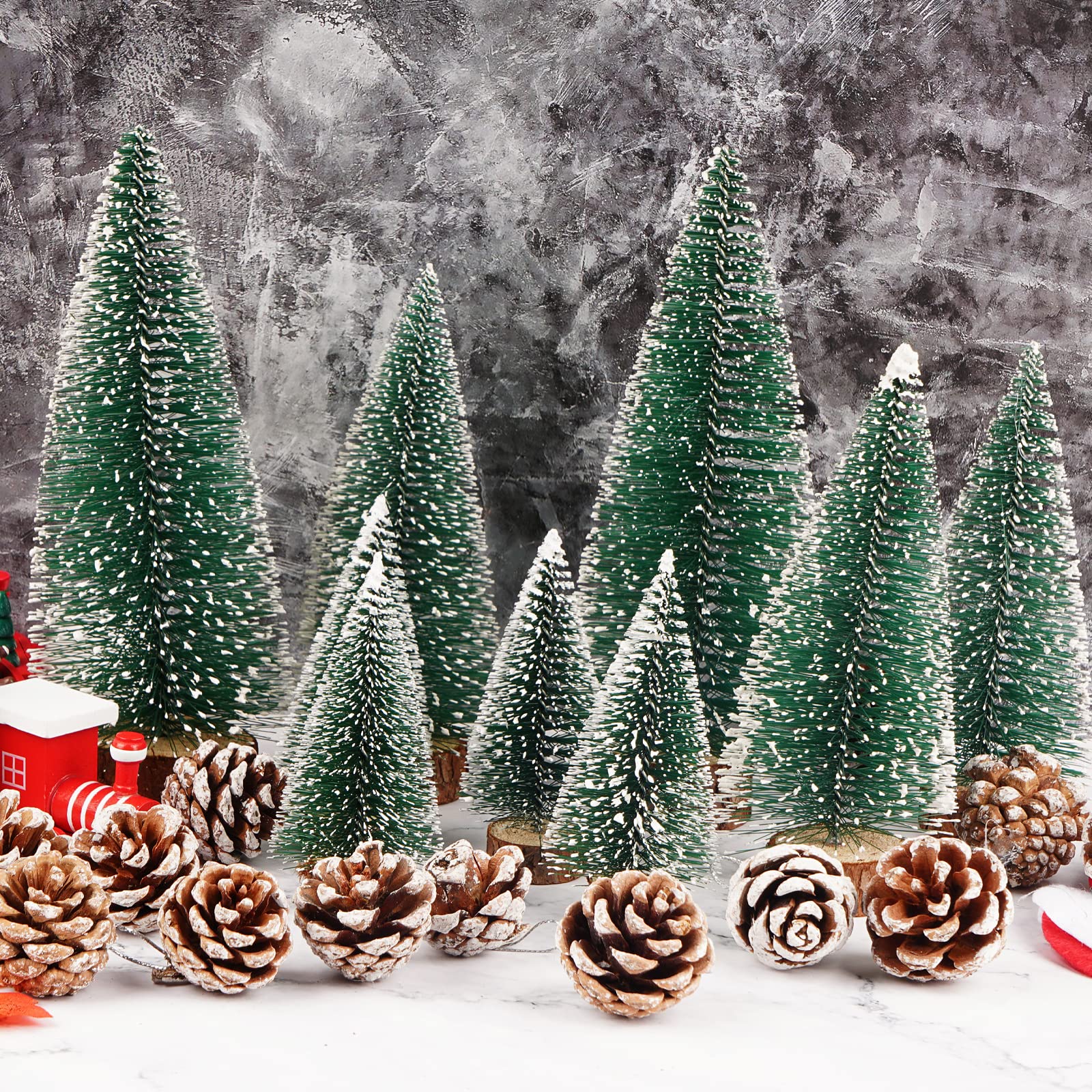 Cônes De Pin Lodgepole - Lot De 35 - Petits & Compacts - Décoration Naturelle & Artisanat De Noël
