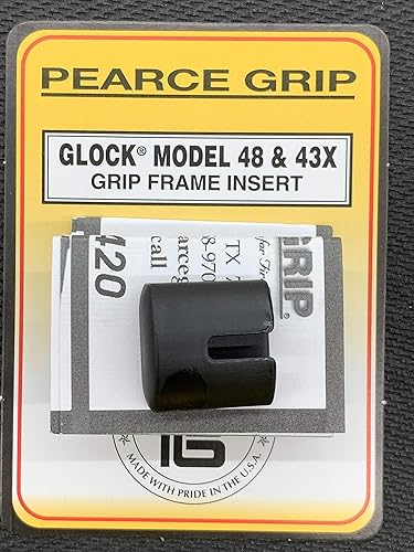 Miniatura 5 de Pearce Grips Insertoenchufe de marco para modelos Glock 43X y 48