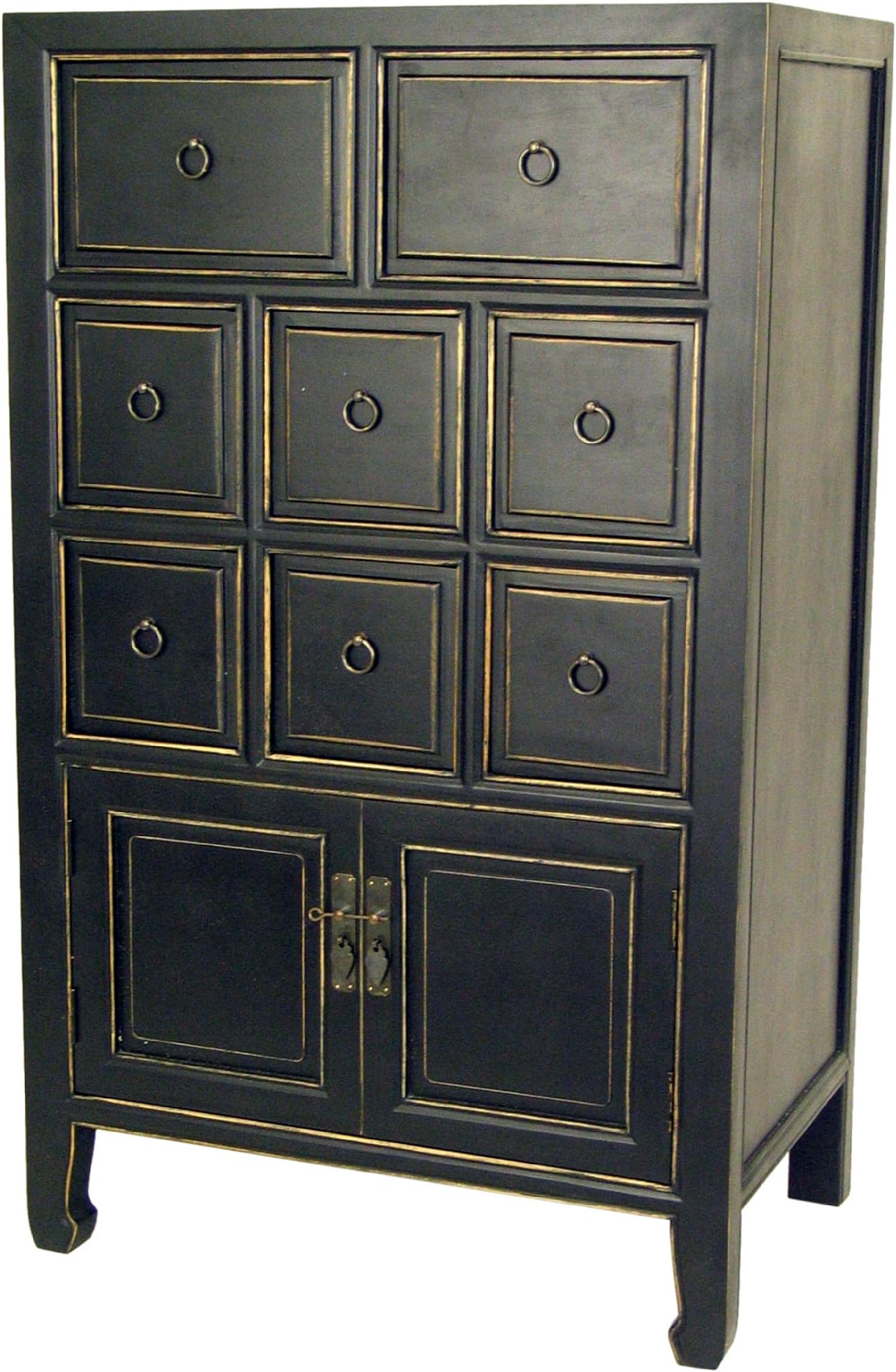 Suchow Chest, Antique Black