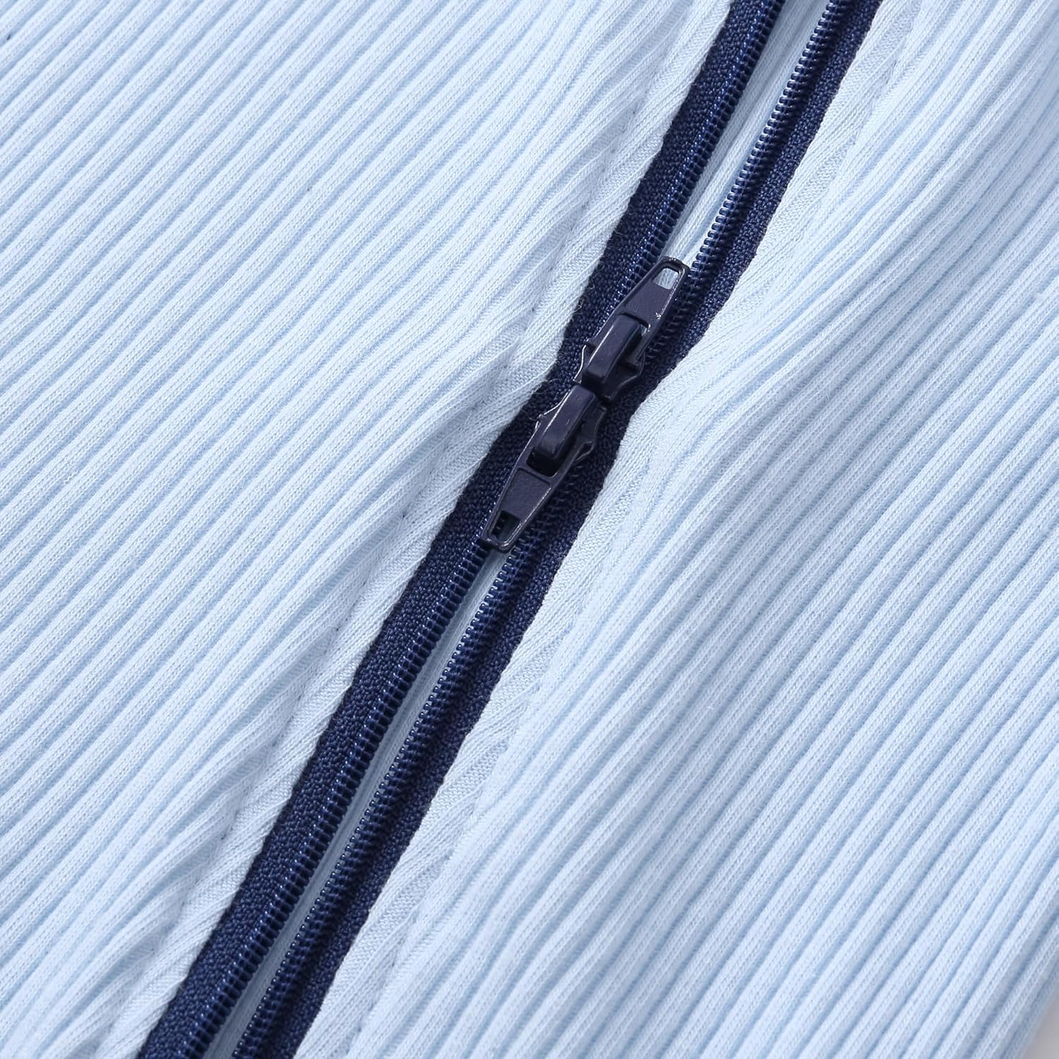 Bafeicao Unisex Baby Boy Girl 2/3 Pack Rompers Short Sleeve 2 Way Zipper One Piece Jumpsuits Clothes Sets