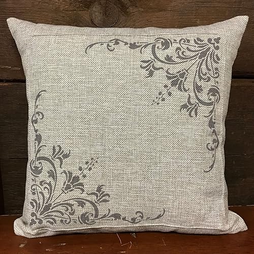 Miniatura 2 de Detalles de la plantilla Turn of The Century (plástico de 10 milésimas de pulgada) | Plantillas de decoración para pintar en madera, pared,