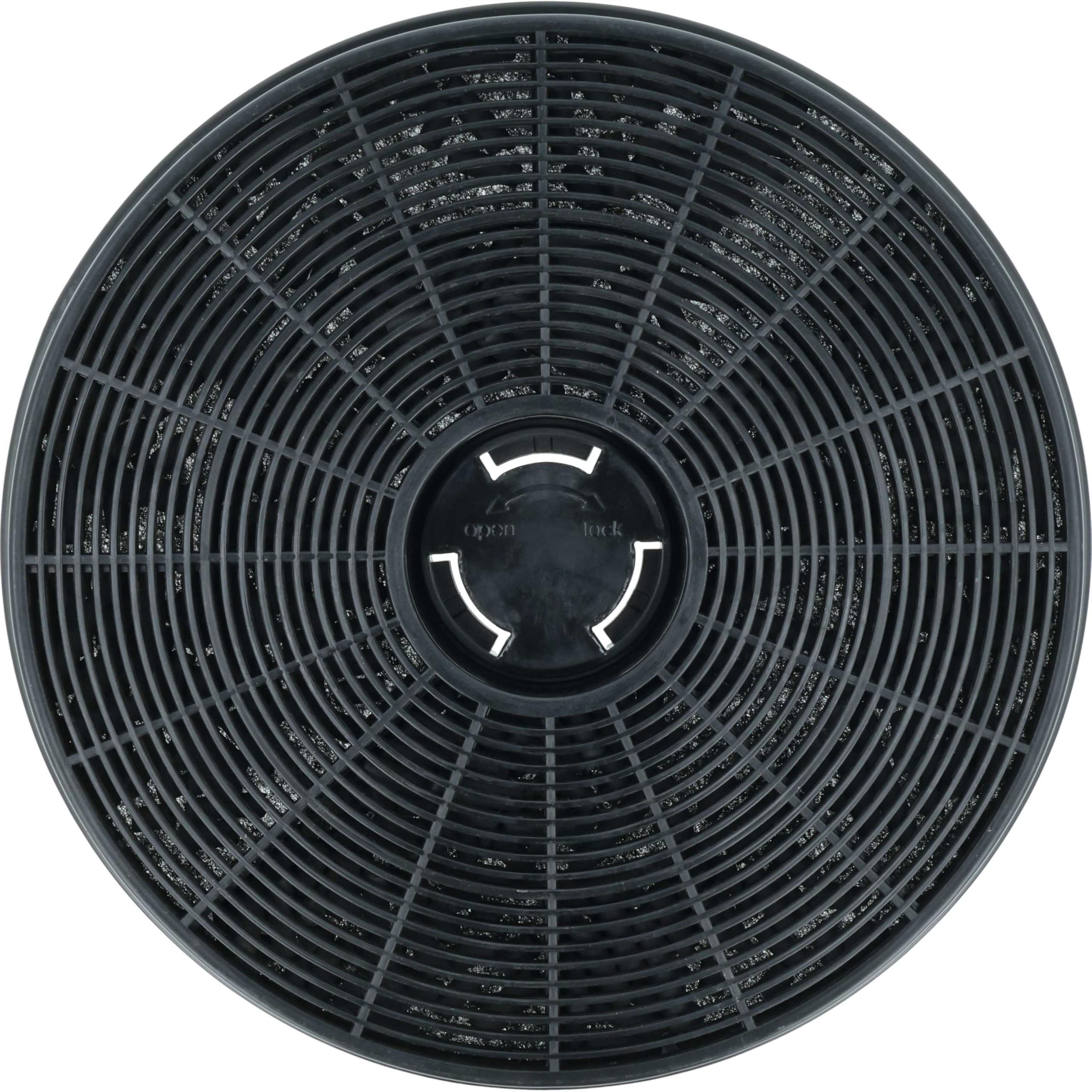 vhbw 4x filtro de carbón activado reemplaza Klarstein 10033740 para campanas cocina - 17,5 cm