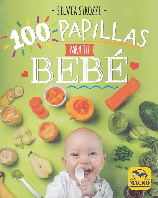 Portada de 100 Papillas para Tu Bebé