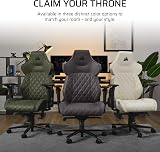 Corsair TC500 Luxe Fauteuil Gaming – Tissu Respirant de Qualité Supérieure – Sièges Larges – Accoudoirs Réglables dans Cinq Directions – Support Lombaire Réglable – Inclinaison 90-135 degré – Ombre - 9