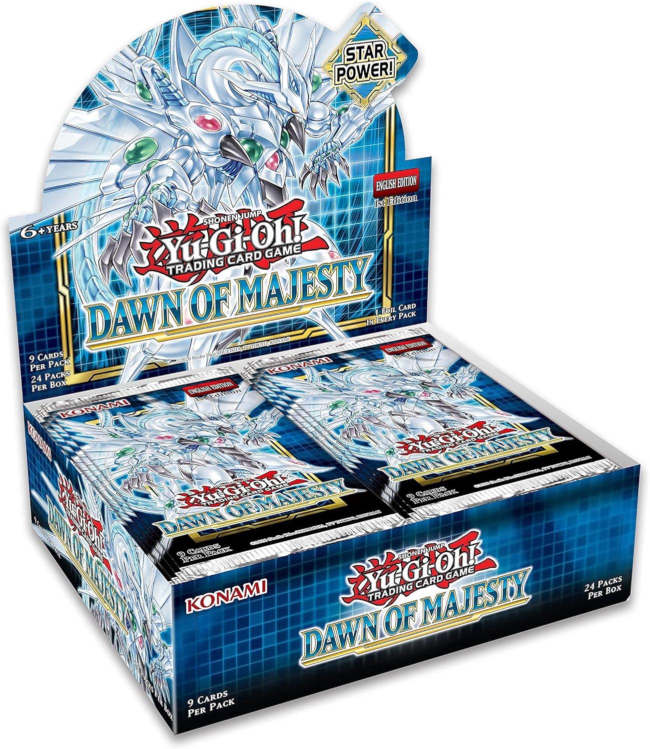 Yu-Gi-Oh! TCG Dawn of Majesty Booster Box 1st Edition (24 Packs)