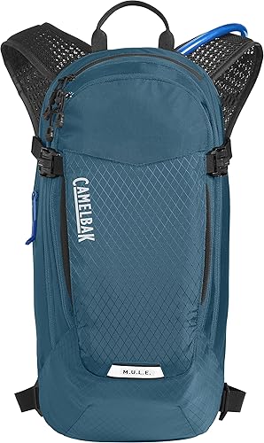 Miniatura 4 de CamelBak M.U.L.E. 12 Mochila de hidratación para ciclismo de montaña, mochila de hidratación fácil de rellenar, trampa de tubo magnético, 100 onzas