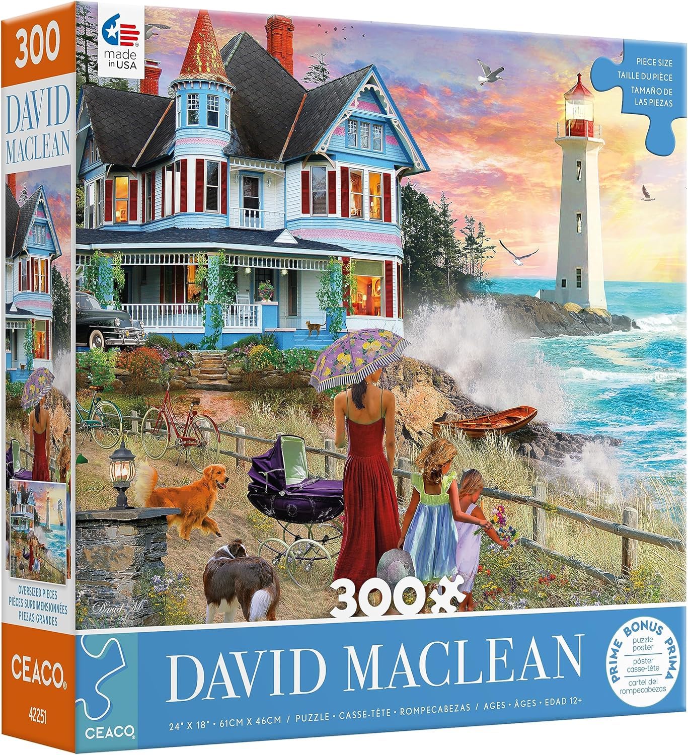 Vallquar CD 7枚セット Amazon.com: Ceaco - David Maclean - Picking Wildflowers - 300