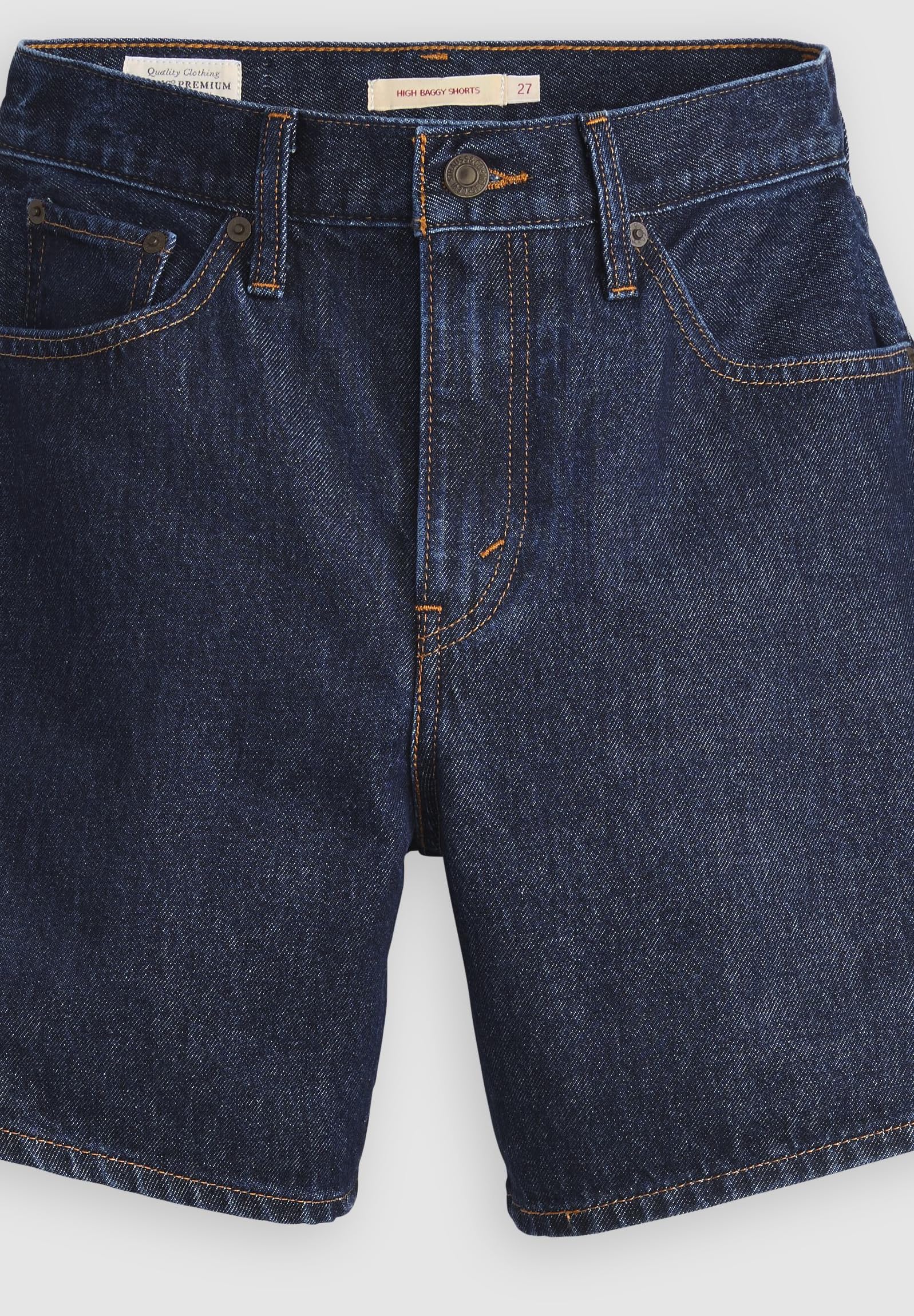 Levi's High Baggy Short - Shorts - Short en Denim - Femme
