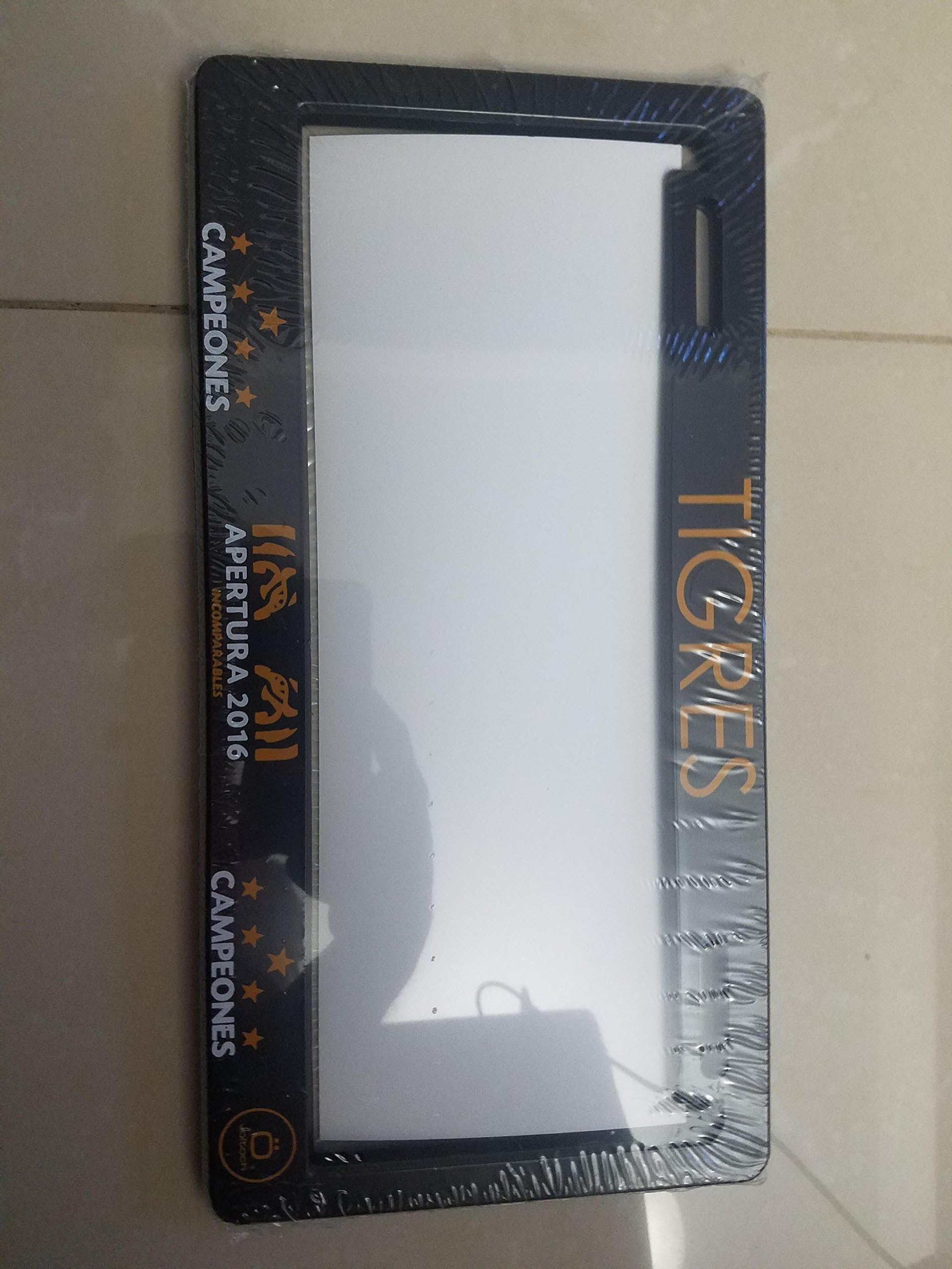 Tigres UANL Special Edition License Plate Frame 2 Pieces Official Product CAMPEONES