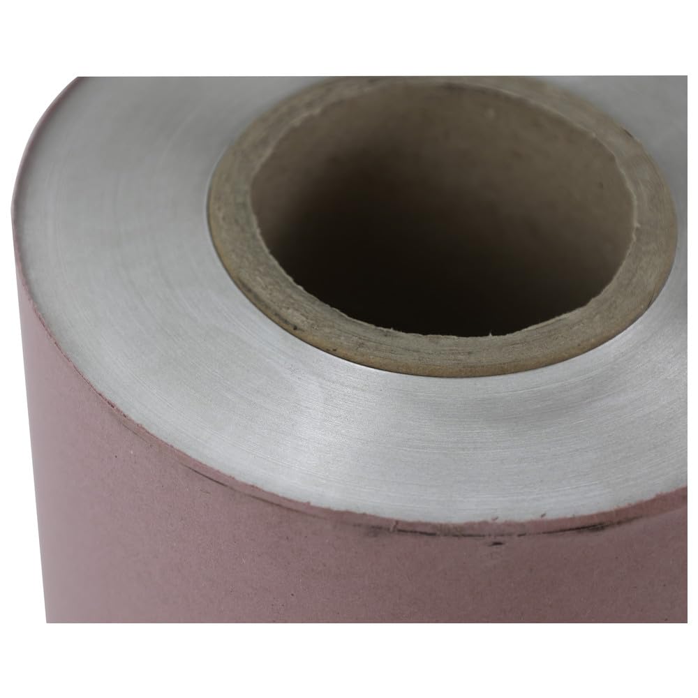 Dönges Papel de aluminio clase 2, 0,030 x 250 mm, 76,2 mm JD8135-12-140-2505 (papel de aluminio embalaje embalaje envío), DIN EN 546-1, material: EN AW-1050A (A1 99,5), estado del material: 0