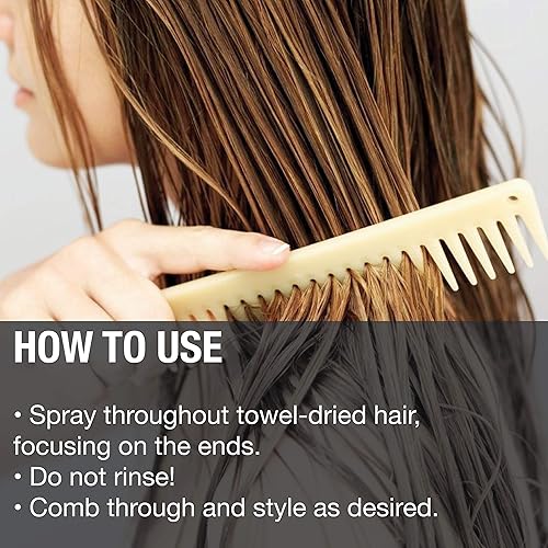 Miniatura 4 de GREAT CLIPS Solutions - Acondicionador nutritivo sin enjuague, espray de 8 onzas, desenreda e hidrata el cabello