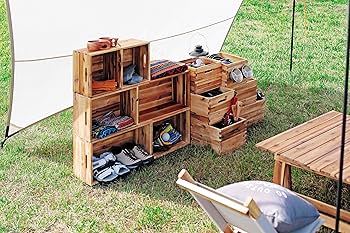 キャプテンスタッグ　竹製 スパイスボックス　UP-2664 Amazon.co.jp: キャプテンスタッグ(CAPTAIN STAG) 木箱 ウッド