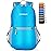 ZOMAKE Ultra Lightweight Hiking Backpack 20L, Packable Small Backpacks Water Resistant Daypack for Women Men(Light Blue)