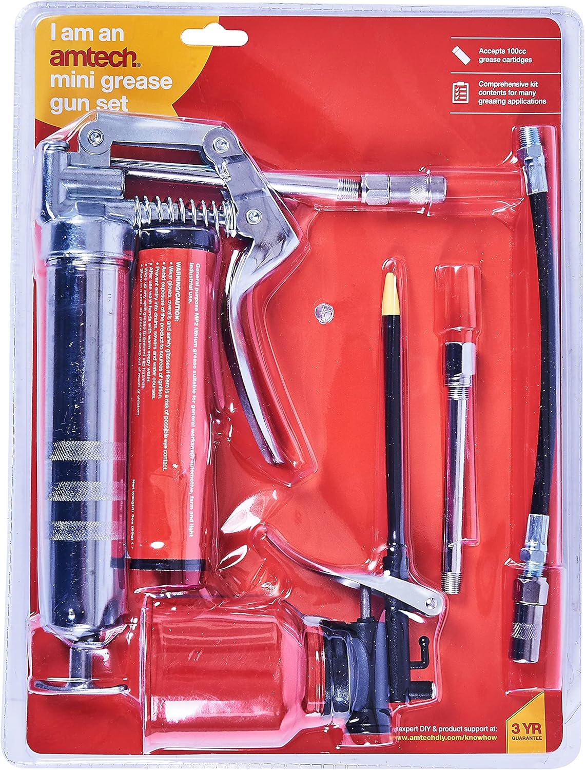 Amtech J2310 Mini Grease Gun kit
