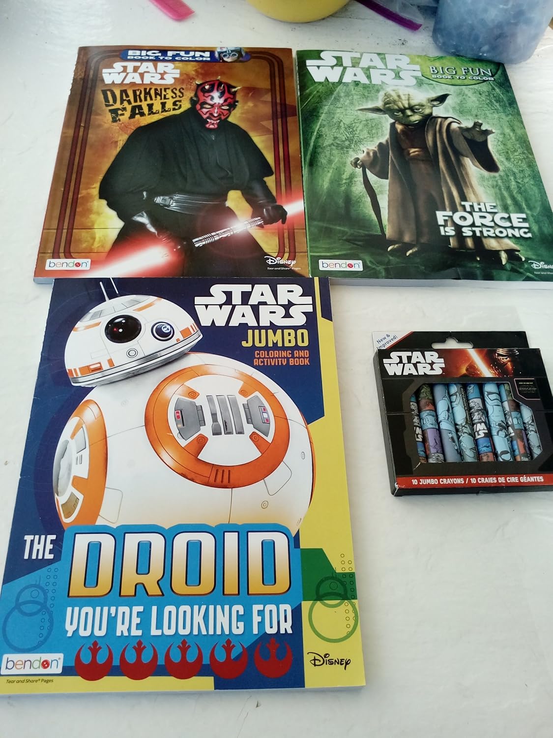 Star Wars Jumbo Coloring and Activity Book The Droid You're Looking For ...