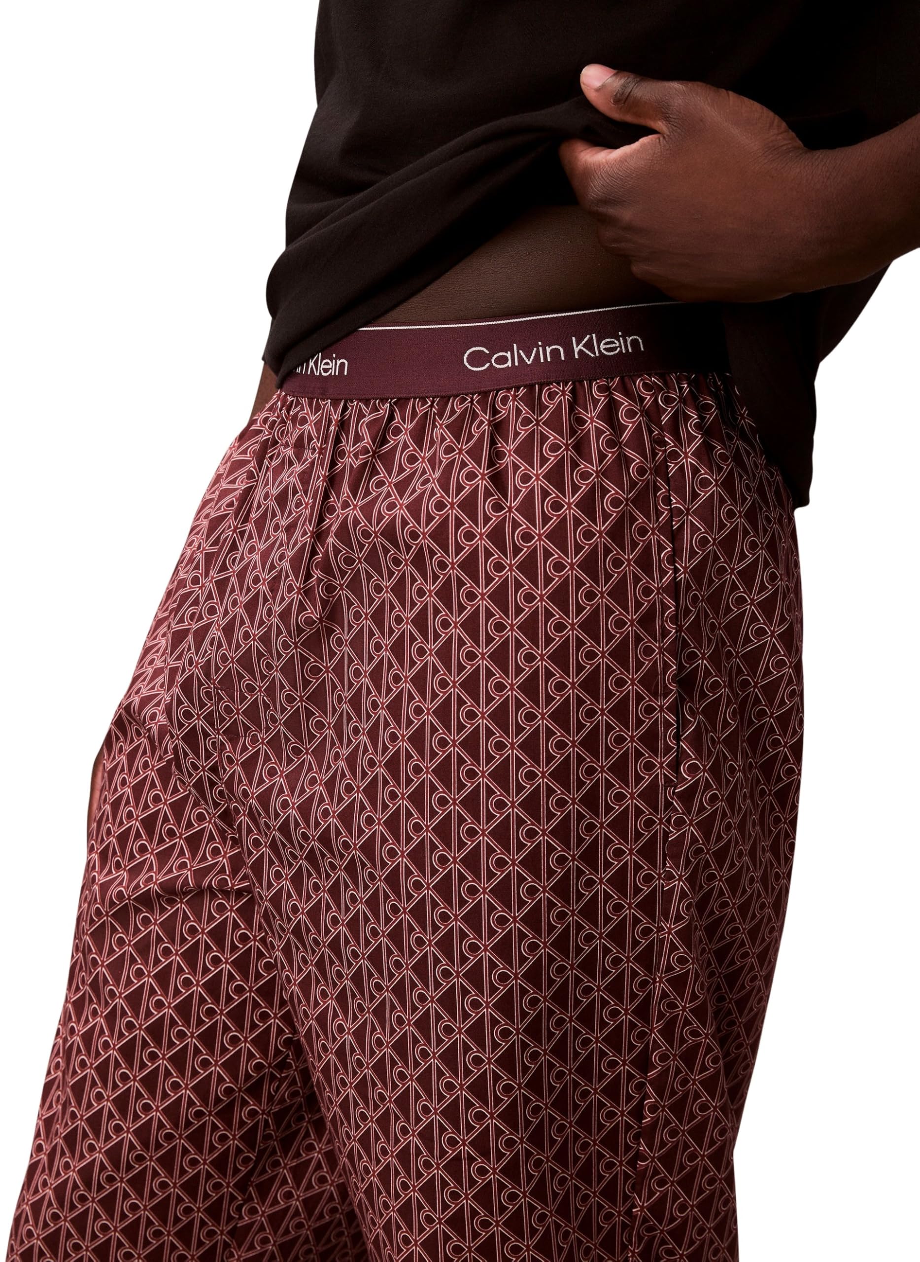 Calvin Klein Set de pijama Hombre Tee Pant Set largo