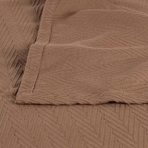 Miniatura 11 de SUPERIOR Manta de gran tamaño 100% algodón, manta tejida para sofá, cama, ropa de cama, casa de campo, artículos esenciales para el hogar, mantas