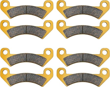 Traild Ceramic Brake Pads for Arctic Cat Wildcat X 2018-2019 Front & Rear