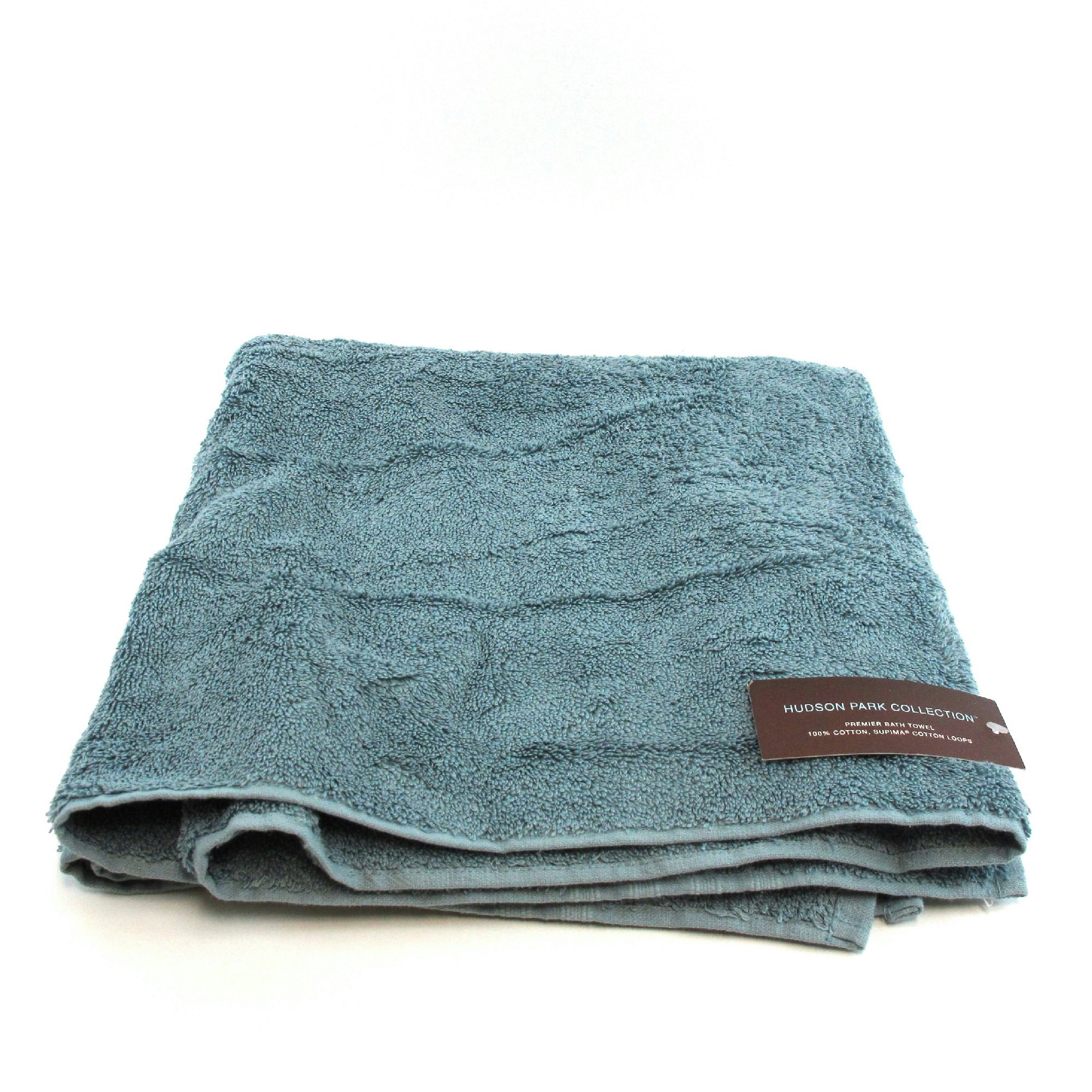 Hudson Park Collection Baltic Blue Premier Bath Towel