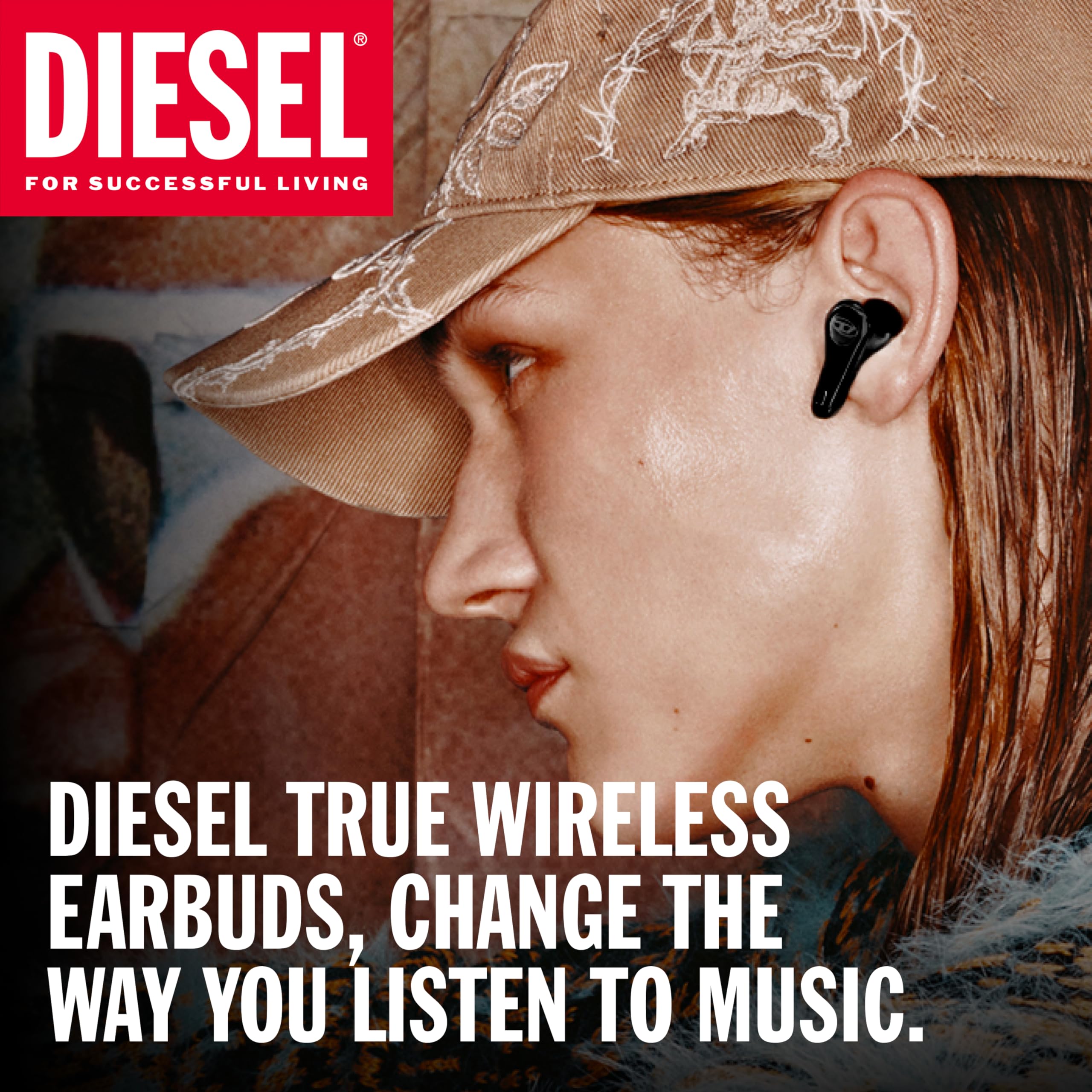 Amazon.co.jp: DIESEL ワイヤレスイヤホン イヤホン Bluetooth5.2