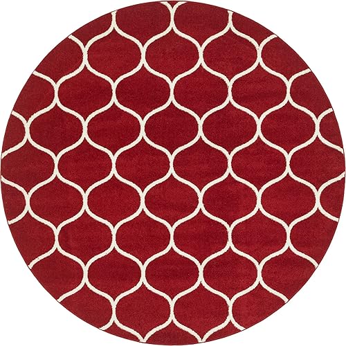 Miniatura 449 de Rugs.com Lattice Frieze Collection Alfombra – 4 x 6 pies, alfombra mediana negra perfecta para salas de estar, comedores grandes, planos abiertos