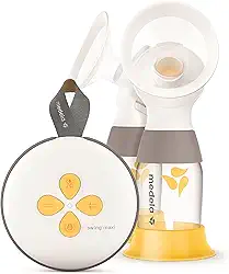 Bomba Tira Leite Elétrica Dupla Swing Maxi™ Medela, bateria interna embutida com carregamento via USB, Mais Leite em Menos Tempo, funil PersonalFit Flex™ e Tecnologia de Extração 2 Phase Expression