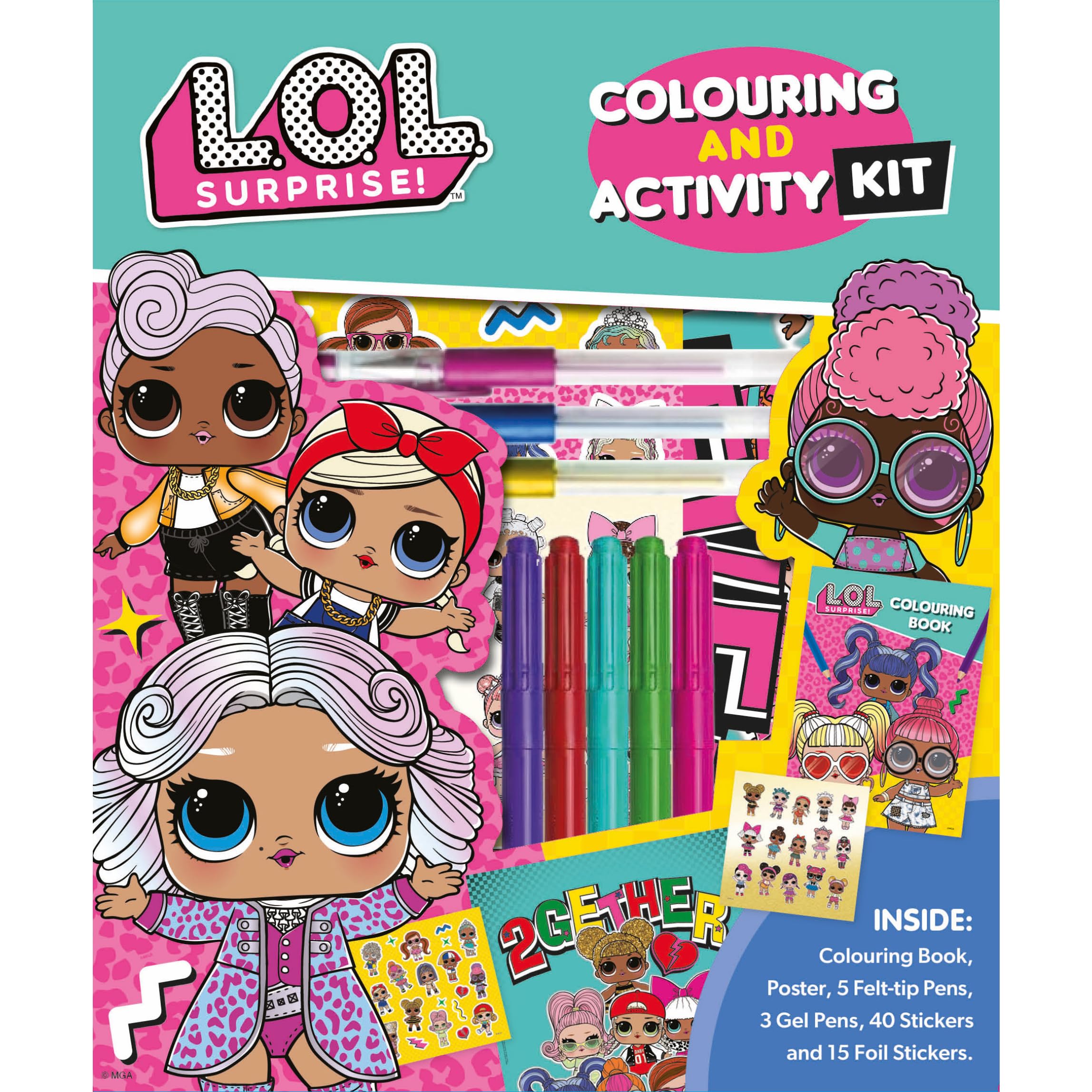 Alligator - LOL Surprise Colouring & Activity Kit, LOL Surprise Activity Pack, Kids Activity Packs, LOL Surprise Colouring Book, LOL Surprise Gifts, Activity Book, Kids Activity Books