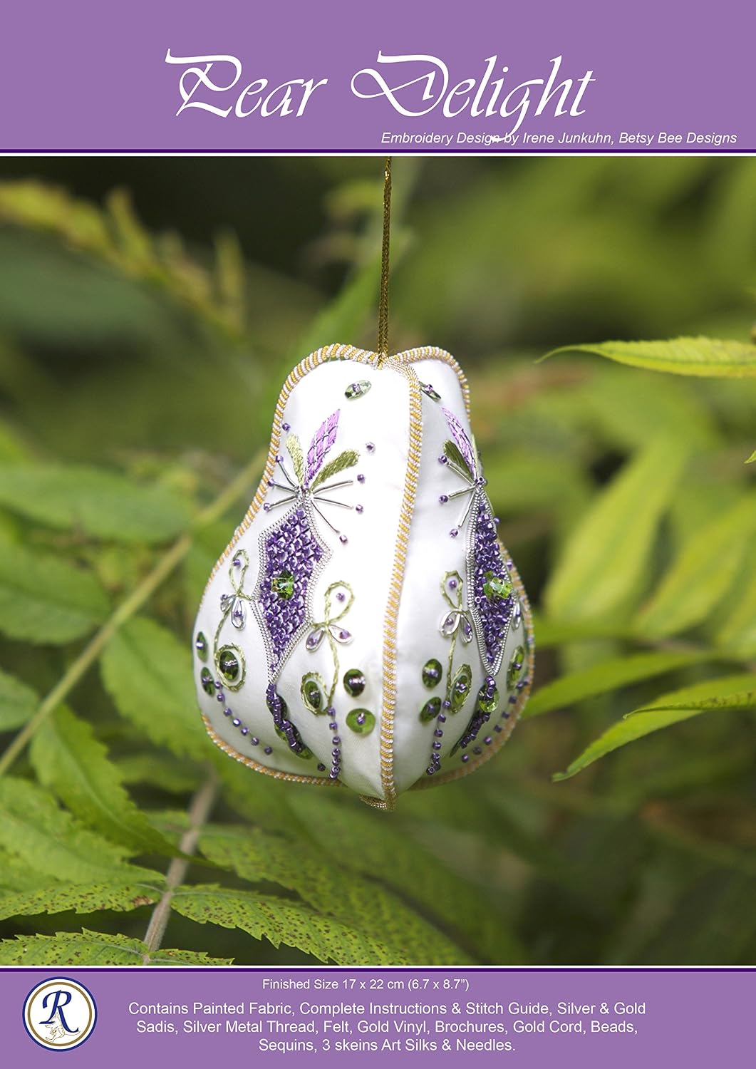 Amazon.com: Pear Pot Pourri Embroidery Needlework Kit