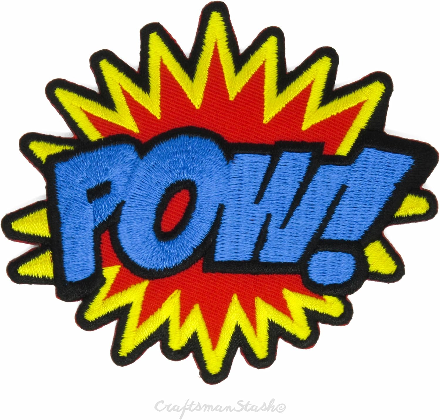 POW! Hero in Action Punch Kick Sound Effect Comic Speech