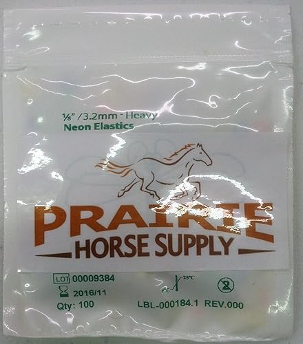 Miniatura 4 de Bandas de goma elásticas ortodónticas de 18 pulgadas, paquete de 500 unidades, neón, fuerza pesada de 4.5 onzas, bandas de goma dentales, fijador de