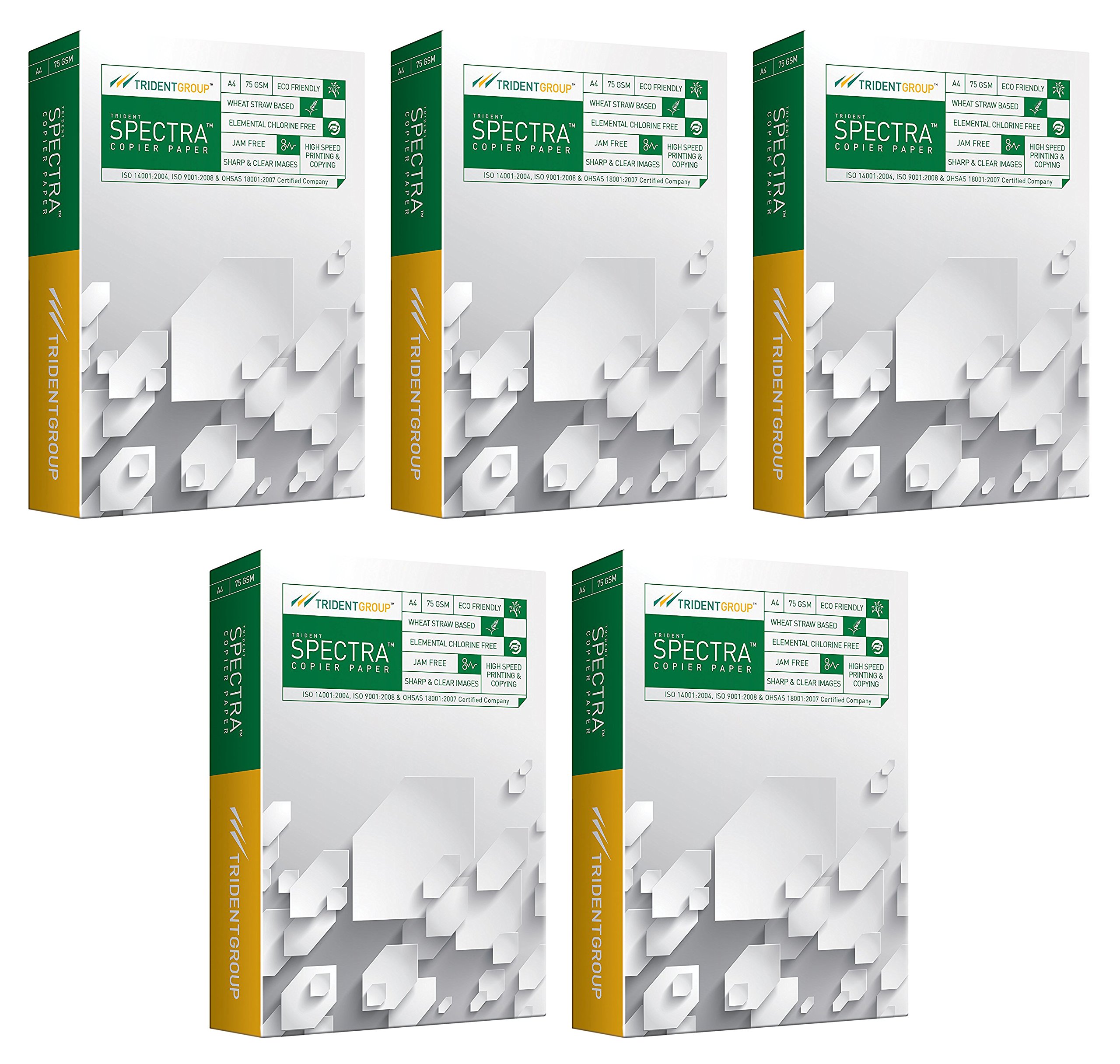 Spectra SP-75 Copier Paper, 5 cm x 22 cm x 30 cm, Pack of 5