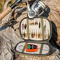 Vista 6 de Balanza de grúa digital Outmate 300 kg/660 lb 200 kg/440 lb con LED Balanza colgante mini portátil para garaje, granja, caza, pesca, etc.