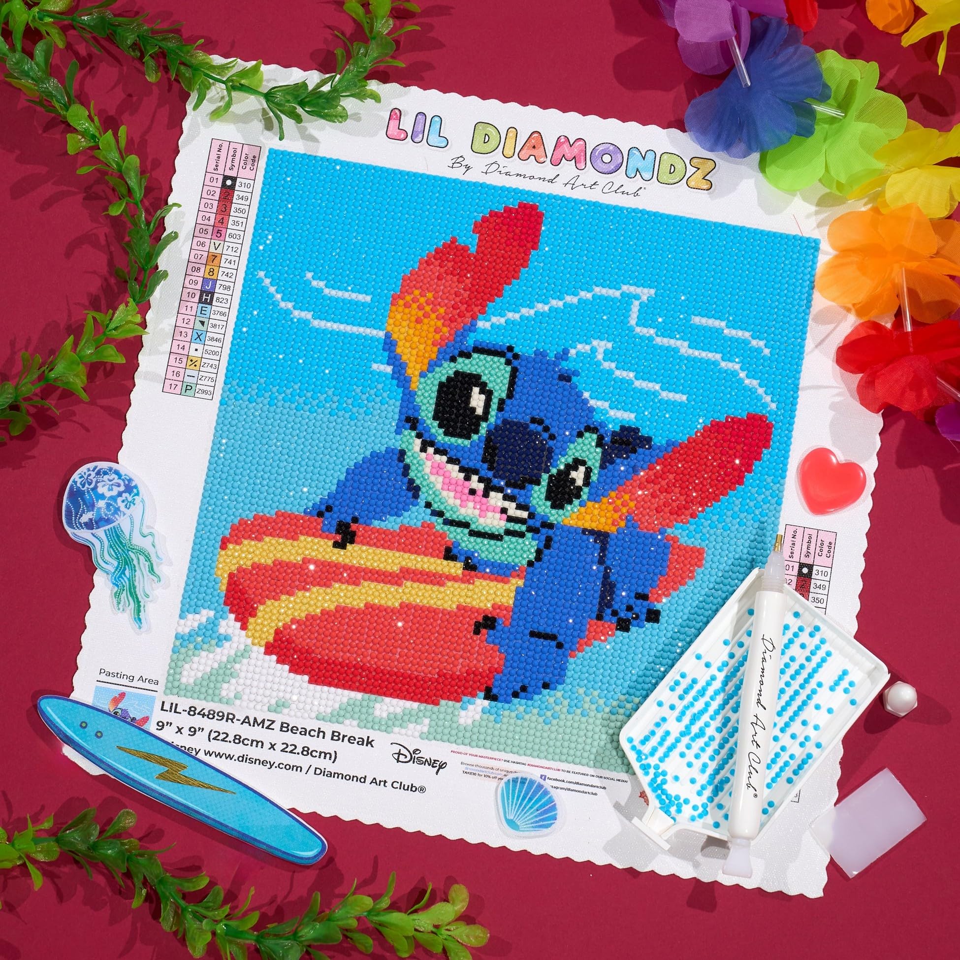 Amazon.com: DIAMOND ART CLUB Beach Break Diamond Art Kits for