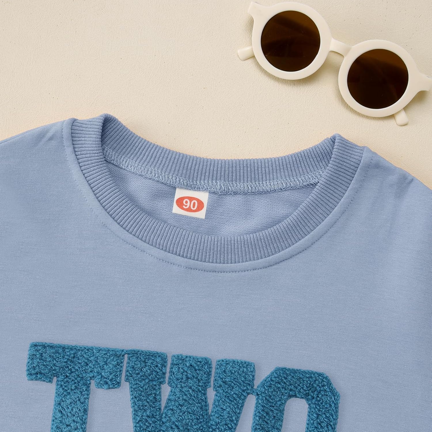 Birthday Sweatshirt for Toddler Baby Boy Girls 1st 2nd 3rd 4th 5th 6th 7th Embroidery Shirts Tops Bday Party Outfit - Image 4