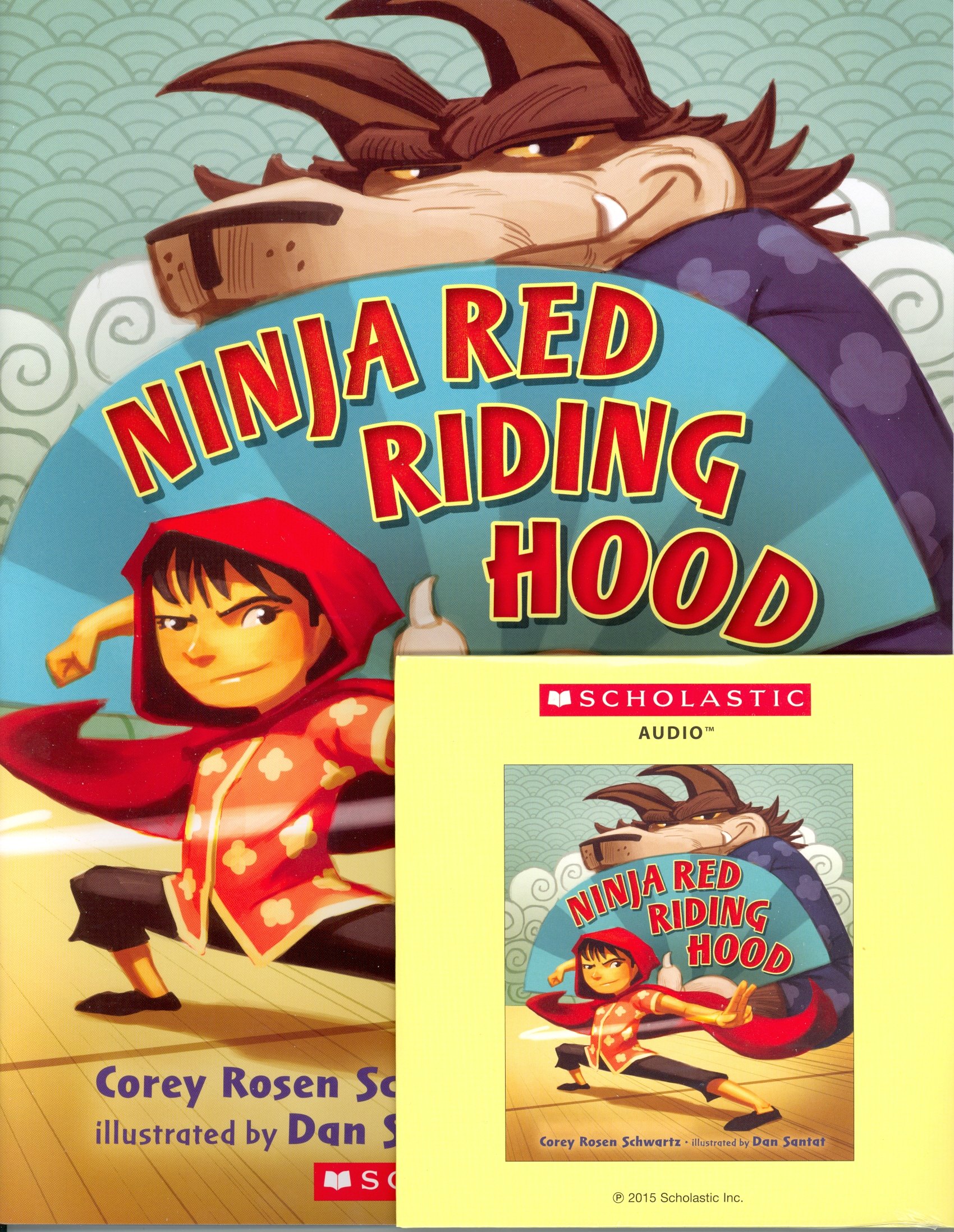Ninja Red Riding Hood (Paperback and Read Along CD)