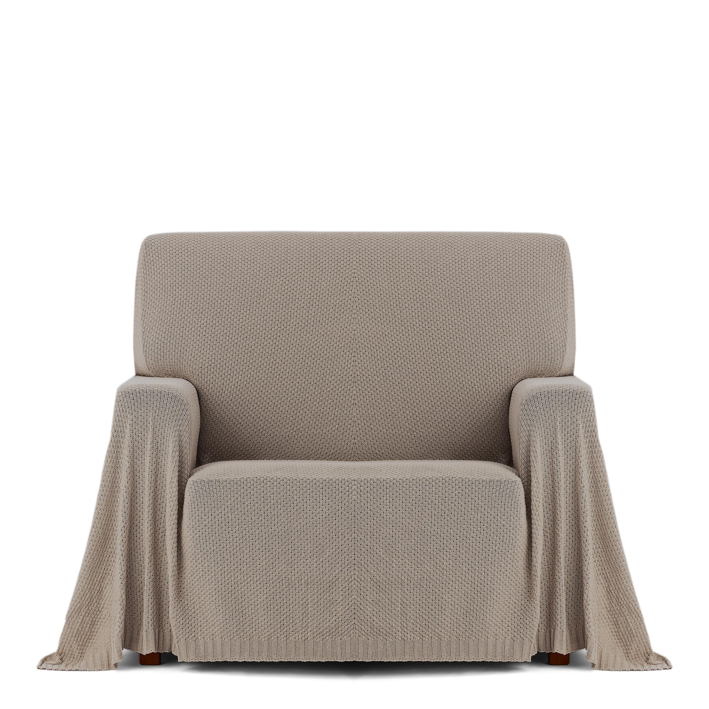 Plaid multiusages 100% coton 130x160 cm Cotonet