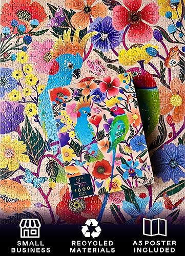 Miniatura 3 de Elena Essex Rompecabezas para adultos de 1000 piezas - Agapornis  Rompecabezas  Rompecabezas de 1000 piezas para adultos  Rompecabezas de mariposas