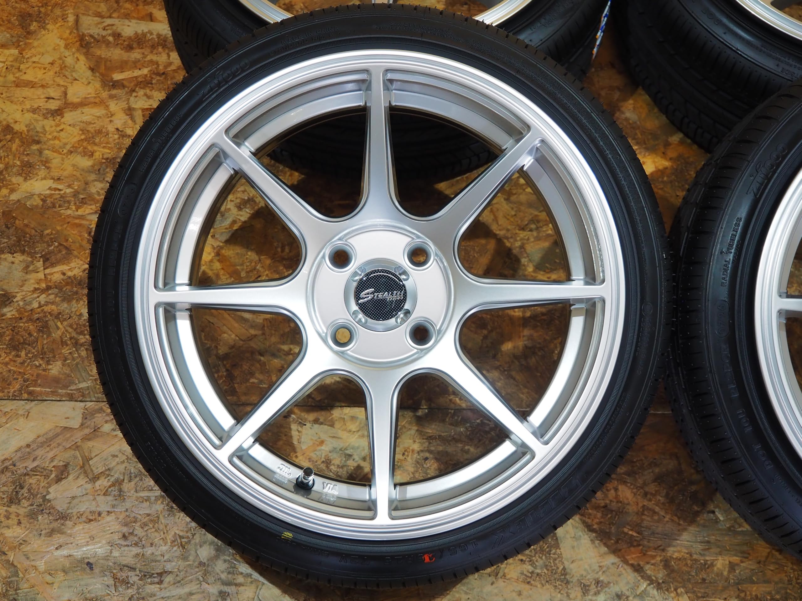 Amazon | 165/45R15 7.0J+30 4H100 タイヤホイールセット 1台分
