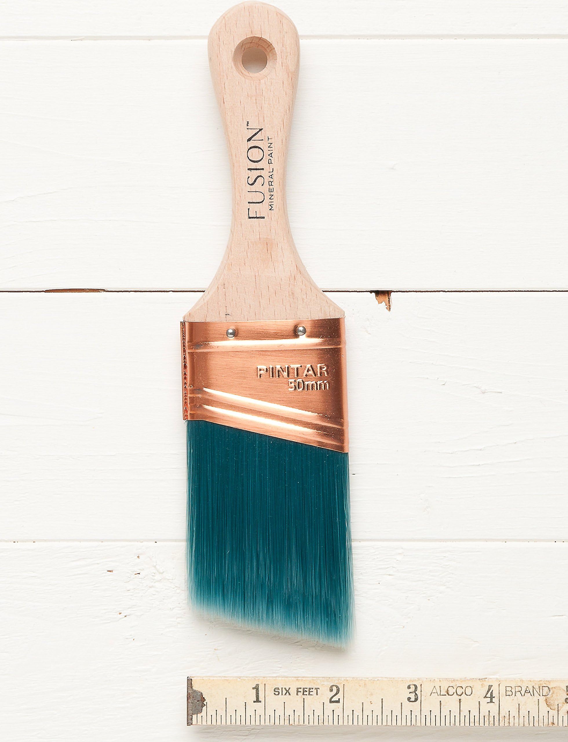 Fusion Mineral PaintSynthetic Bristle Angled Paintbrush