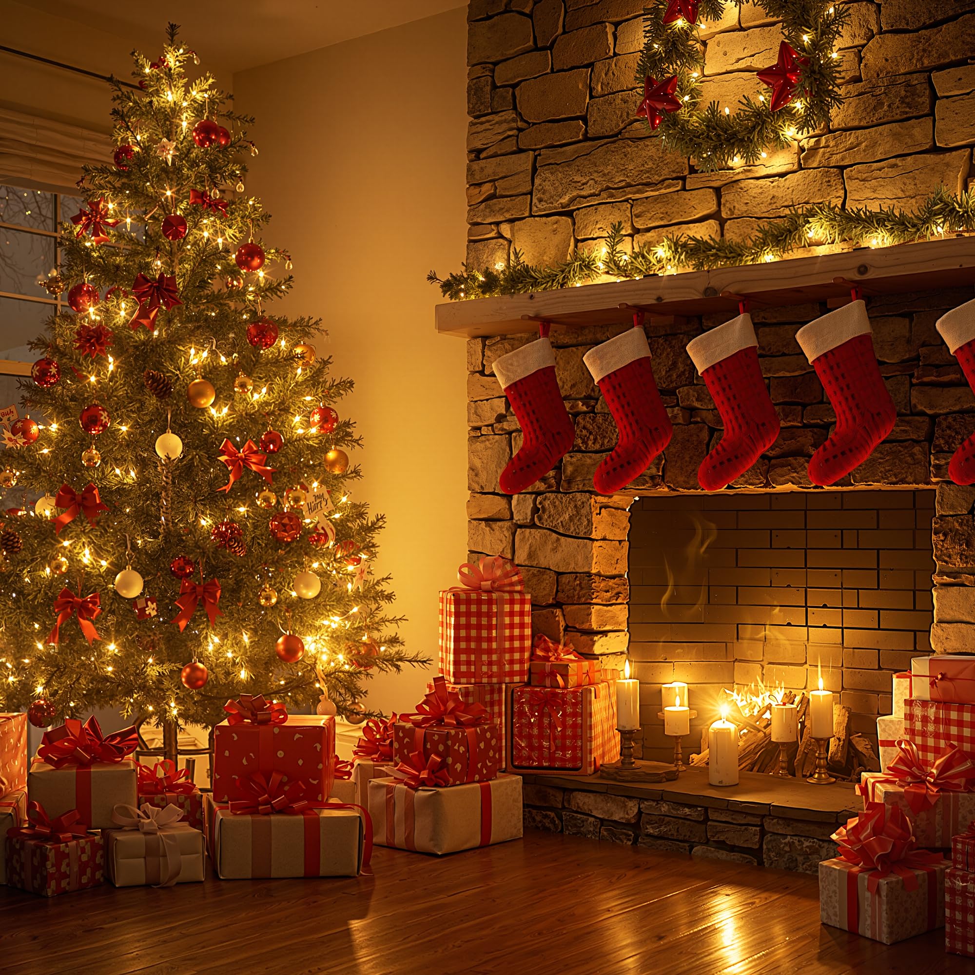 Anschließbare Weihnachts-Lichterkette, 600 LEDs, 600 LEDs, für drinnen und