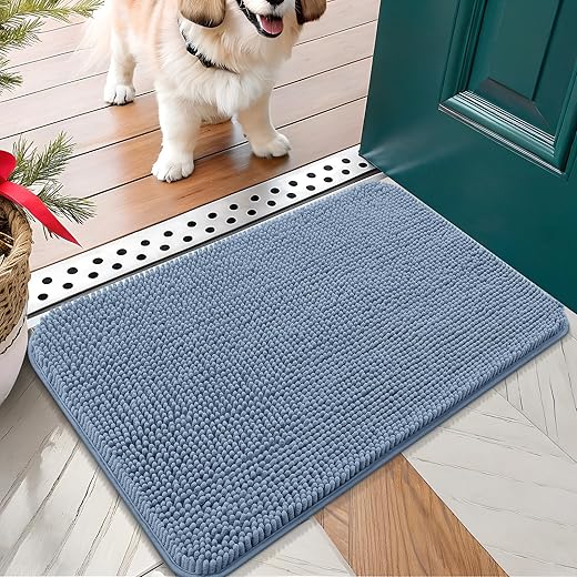 OLANLY Dog Door Mat for Muddy Paws 24×16,&hellip;