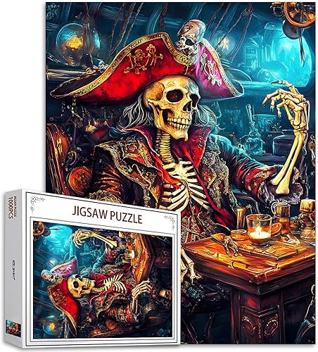 Miniatura 23 de Pirate Ship - Rompecabezas de 1000 piezas para adultos, veleros, rompecabezas para desafiante juego de actividades familiares, rompecabezas de arte