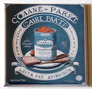 Canned Pate Sign Fridge Magnet (2.5 x 2.5 inches)