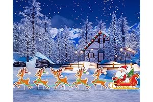 Enchanting Santa Yard Decorations for a Festive Christmas Landscape