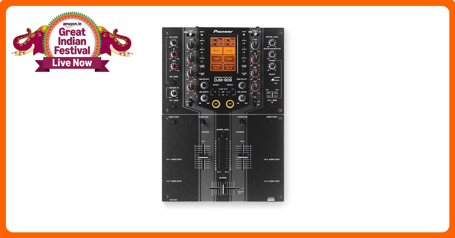 Pioneer DJM-909 DJミキサー ジャンク扱い Pioneer DJM-909 DJミキサー ジャンク扱い